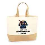 Sac Fête des Mères Mamie Famille Idée Cadeau anniversaire Noël Travail Boulot Métier Départ Retraite Collègue Femme cabas shopping plage