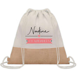 Sac Fête des Mères Mamie Maman Cadeau anniversaire Noël Travail Métier Départ Retraite Collègue Femme cabas shopping plage