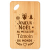 Planche à découper cadeau Noël famille amis papa maman mamie papi, idée cadeau apéro et cuisine, Secret Santa