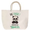 Sac Fête des Mères Mamie Famille Idée Cadeau anniversaire Noël Travail Boulot Métier Départ Retraite Collègue Femme cabas shopping plage