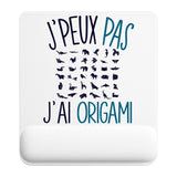 Tapis de souris ergonomique avec repose-poignet, accessoire bureau pour femme et homme, fête des pères, cadeau pas cher, idée cadeau fête des mères, secret santa, départ à la retraite, télétravail et gaming