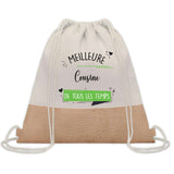 Sac Fête des Mères Mamie Maman Cadeau anniversaire Noël Travail Métier Départ Retraite Collègue Femme cabas shopping plage