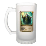 fete des peres papa carte geek gamer cadeau anniversaire noel chope verre à bière cervoise