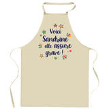 Cadeau Cuisinier cuisinière mère maman papa père mamie papi Vêtement Blouse de protection Barbecue Jardinage Tablier de Travail Tâches ménagères 