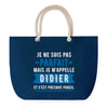 Sac de plage Bleu anse corde Didier Parfait