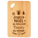 Planche à découper cadeau Noël famille amis papa maman mamie papi, idée cadeau apéro et cuisine, Secret Santa