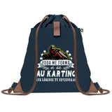 sac a dos bleu coton recycle avec pochette idee cadeau originale pour collegue ami prof ou membre de la famille cadeau mixte noel anniversaire secret santa ou depart au travail sac leger pratique et ecologique design breton moderne