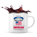 mug homme personnalisé idée cadeau homme mug original homme mug prénom cadeau noël anniversaire secret santa tasse timbale camping