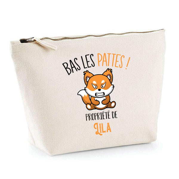 Trousse pochette de rangement maquillage Fête des Mères Mamie Famille Idée Cadeau anniversaire Noël Travail Boulot Métier Départ Retraite Collègue Femme