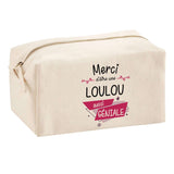 Sac Fête des Mères Mamie Famille Idée Cadeau anniversaire Noël Travail Boulot Métier Départ Retraite Collègue Femme cabas shopping plage