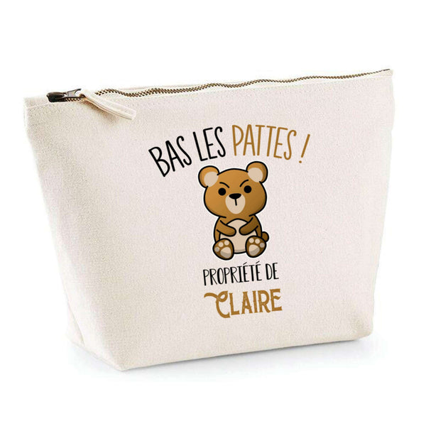 Trousse pochette de rangement maquillage Fête des Mères Mamie Famille Idée Cadeau anniversaire Noël Travail Boulot Métier Départ Retraite Collègue Femme