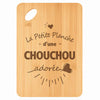 Planche bambou gravée personnalisée femme idée cadeau Fête des Mères apéro 30×20 prénom cuisine plateau fromage anniversaire noel maman mamie