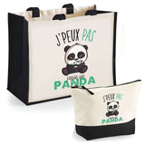 Cabas homme ou femme sac plage ou shopping tote bag pochette trousse Idée cadeau original pour anniversaire Noël travail départ retraite collègue famille fete des mères fetes des pères papa maman mamie papi