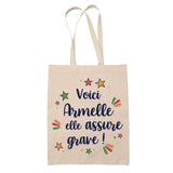 Sac Tote Bag Fête des Mères Fêtes des Pères Mamie Papi Famille Idée Cadeau anniversaire Noël Travail Boulot Métier Départ Retraite Collègue Femme Homme