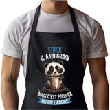 Cadeau Cuisinier cuisinière mère maman papa père mamie papi Vêtement Blouse de protection Barbecue Jardinage Tablier de Travail Tâches ménagères 