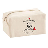 Sac Fête des Mères Mamie Famille Idée Cadeau anniversaire Noël Travail Boulot Métier Départ Retraite Collègue Femme cabas shopping plage