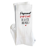 Chaussettes originales en coton, idée cadeau drôle tendance mère maman papa père mamie papi anniversaire noel 