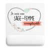 Tapis de souris ergonomique avec repose-poignet, accessoire bureau pour femme et homme, fête des pères, cadeau pas cher, idée cadeau fête des mères, secret santa, départ à la retraite, télétravail et gaming
