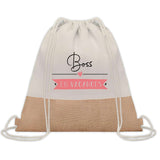 Sac Fête des Mères Mamie Maman Cadeau anniversaire Noël Travail Métier Départ Retraite Collègue Femme cabas shopping plage
