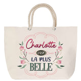 Sac Fête des Mères Mamie Famille Idée Cadeau anniversaire Noël Travail Boulot Métier Départ Retraite Collègue Femme cabas shopping plage
