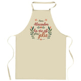 Cadeau Cuisinier cuisinière mère maman papa père mamie papi Vêtement Blouse de protection Barbecue Jardinage Tablier de Travail Tâches ménagères 