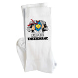 Chaussettes originales en coton, idée cadeau drôle tendance mère maman papa père mamie papi anniversaire noel 