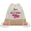 Sac Fête des Mères Mamie Maman Cadeau anniversaire Noël Travail Métier Départ Retraite Collègue Femme cabas shopping plage