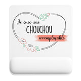 Tapis de souris ergonomique avec repose-poignet, accessoire bureau pour femme et homme, fête des pères, cadeau pas cher, idée cadeau fête des mères, secret santa, départ à la retraite, télétravail et gaming