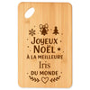 Planche à découper cadeau Noël famille amis papa maman mamie papi, idée cadeau apéro et cuisine, Secret Santa