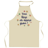 Cadeau Cuisinier cuisinière mère maman papa père mamie papi Vêtement Blouse de protection Barbecue Jardinage Tablier de Travail Tâches ménagères 