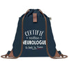 Sac à dos Bleu avec pochette Certifié meilleur Neurologue