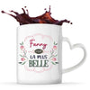 Mug personnalisé, idée cadeau pour maman, femme collègue saint valentin Noël, anniversaire, fête des mères Secret Santa