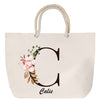 Sac Fête des Mères Mamie Famille Idée Cadeau anniversaire Noël Travail Boulot Métier Départ Retraite Collègue Femme cabas shopping plage