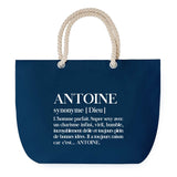 Sac de plage Bleu anse corde Antoine Définition Homme