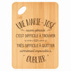 Planche bambou gravée personnalisée femme idée cadeau Fête des Mères apéro 30×20 prénom cuisine plateau fromage anniversaire noel maman mamie