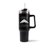Mug isotherme Noir Deltaplane J'peux pas