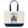 Sac de shopping bleu J'peux pas Breton