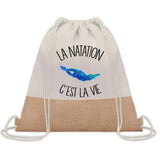 Sac Fête des Mères Mamie Cadeau anniversaire Noël Travail Métier Départ Retraite Collègue Femme Homme Fête des Pères Papa Maman Papi cabas shopping plage