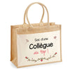 Sac Fête des Mères Mamie MAman Soeur Femme Famille Idée Cadeau anniversaire Noël Travail Boulot Métier Départ Retraite Collègue Femme cabas shopping plage