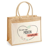 Sac Fête des Mères Mamie MAman Soeur Femme Famille Idée Cadeau anniversaire Noël Travail Boulot Métier Départ Retraite Collègue Femme cabas shopping plage