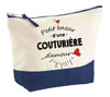 Pochette Trousse Fête des Mères Fêtes des Pères Mamie Papi Famille Idée Cadeau anniversaire Noël Travail Boulot Métier Départ Retraite Collègue Femme Homme