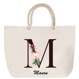 Sac Fête des Mères Mamie Famille Idée Cadeau anniversaire Noël Travail Boulot Métier Départ Retraite Collègue Femme cabas shopping plage