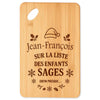 Planche à découper cadeau Noël famille amis papa maman mamie papi, idée cadeau apéro et cuisine, Secret Santa