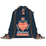 sac a dos femme bleu coton recycle avec pochette cadeau original pour collegue amie prof ou soeur idee cadeau femme noel anniversaire secret santa ou depart a la retraite sac pratique chic et ecoresponsable design breton elegant