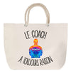 Sac Fête des Mères Mamie Famille Idée Cadeau anniversaire Noël Travail Boulot Métier Départ Retraite Collègue Femme cabas shopping plage