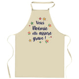 Cadeau Cuisinier cuisinière mère maman papa père mamie papi Vêtement Blouse de protection Barbecue Jardinage Tablier de Travail Tâches ménagères 