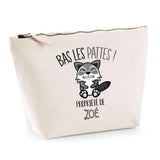 Trousse pochette de rangement maquillage Fête des Mères Mamie Famille Idée Cadeau anniversaire Noël Travail Boulot Métier Départ Retraite Collègue Femme