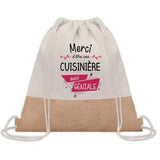 Sac Fête des Mères Mamie Maman Cadeau anniversaire Noël Travail Métier Départ Retraite Collègue Femme cabas shopping plage