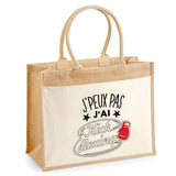 Sac Fête des Mères Mamie Famille Idée Cadeau anniversaire Noël Travail Boulot Métier Départ Retraite Collègue Femme cabas shopping plage Homme Papa Papi Pères Frère