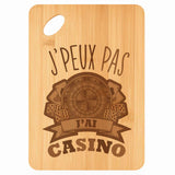 Planche bambou gravée personnalisée femme homme idée cadeau Fête des Mères Fête des Pères apéro papa maman prénom cuisine plateau fromage